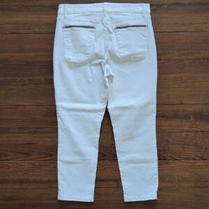 WHBM High-Rise Slim Crop Pants (fit like 12)